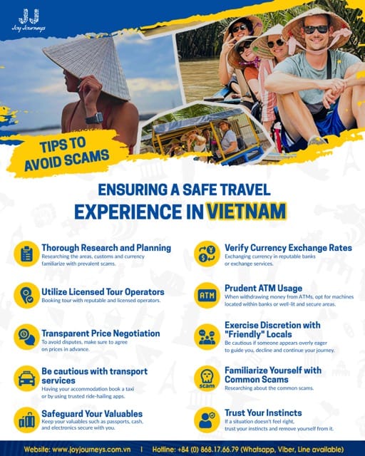 safe travel experience in vietnam