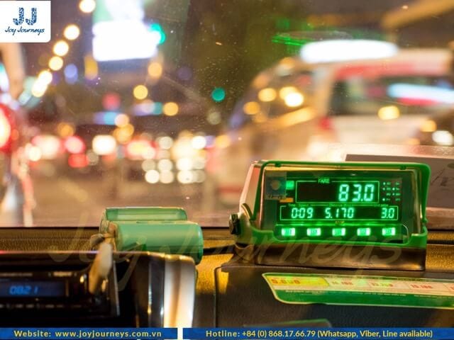 Be careful of the meter on the taxi