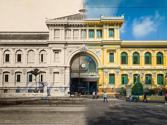 The Saigon Central Post Office