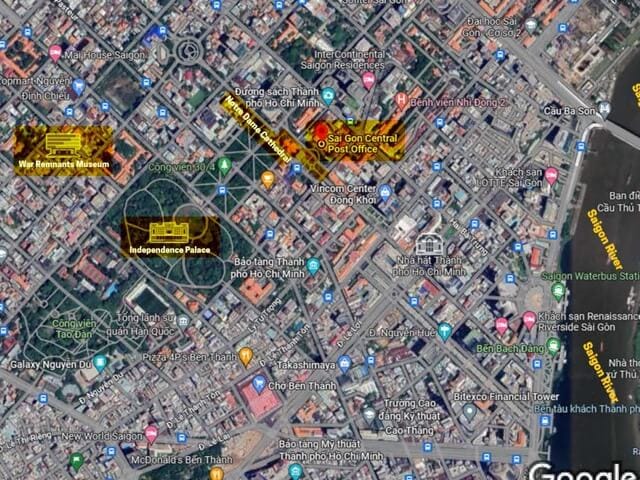 You can see the detailed address of Notre-Dame Cathedral in Saigon here.