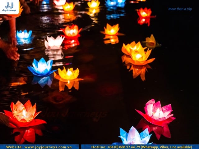 Releasing floating lanterns