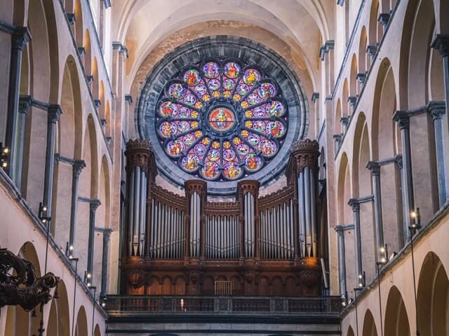 The cathedral's organ