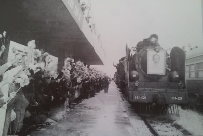 The North-South railway route.