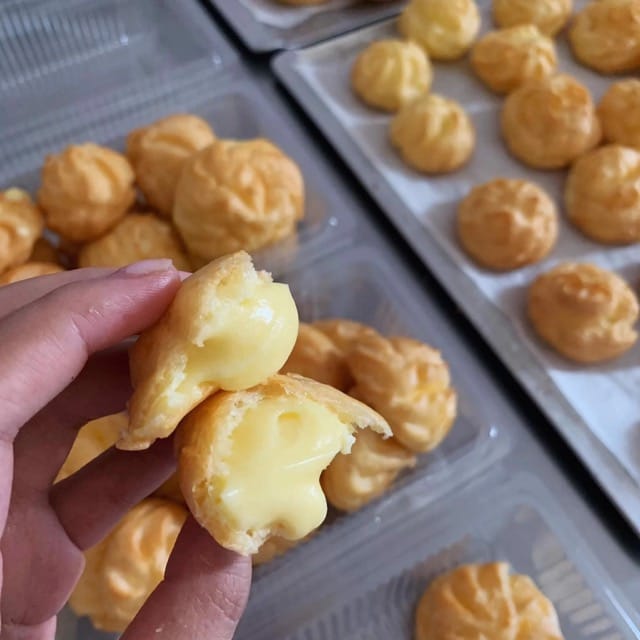 Vietnamese Cream Puff Is A Popular Sweet Treat 