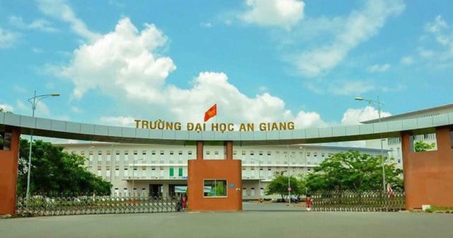 An Giang University viewed from above.
