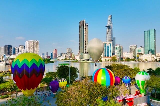 balloons Ho Chi Minh city