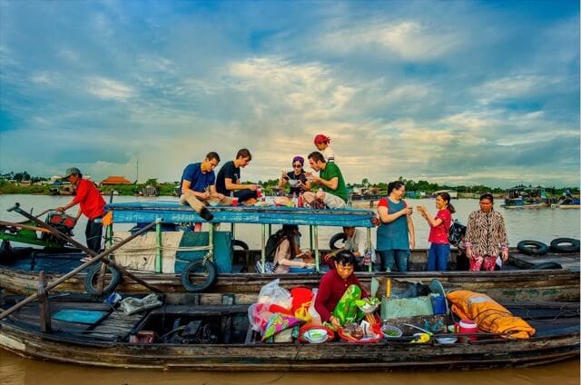 checkin An Gian Mekong River