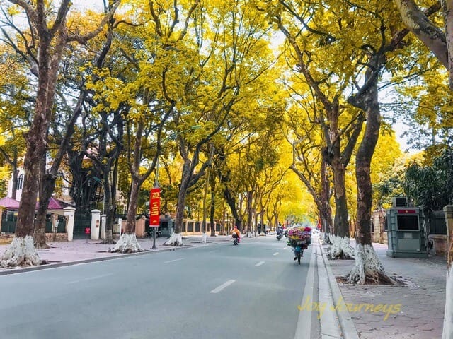 autumn in hanoi