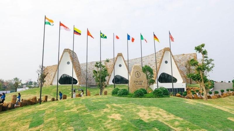 Trung Nguyen coffee village, famous in the Buon Ma Thuot region of the Central Highlands.