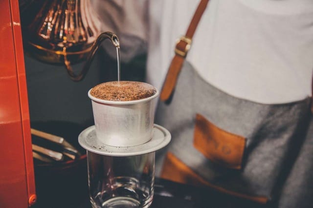 If you want to drink a weaker coffee, you should use less coffee and add more water to the filter.