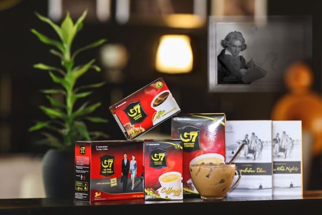 Trung Nguyen's G7 coffee is popular and highly attractive to many countries around the world.