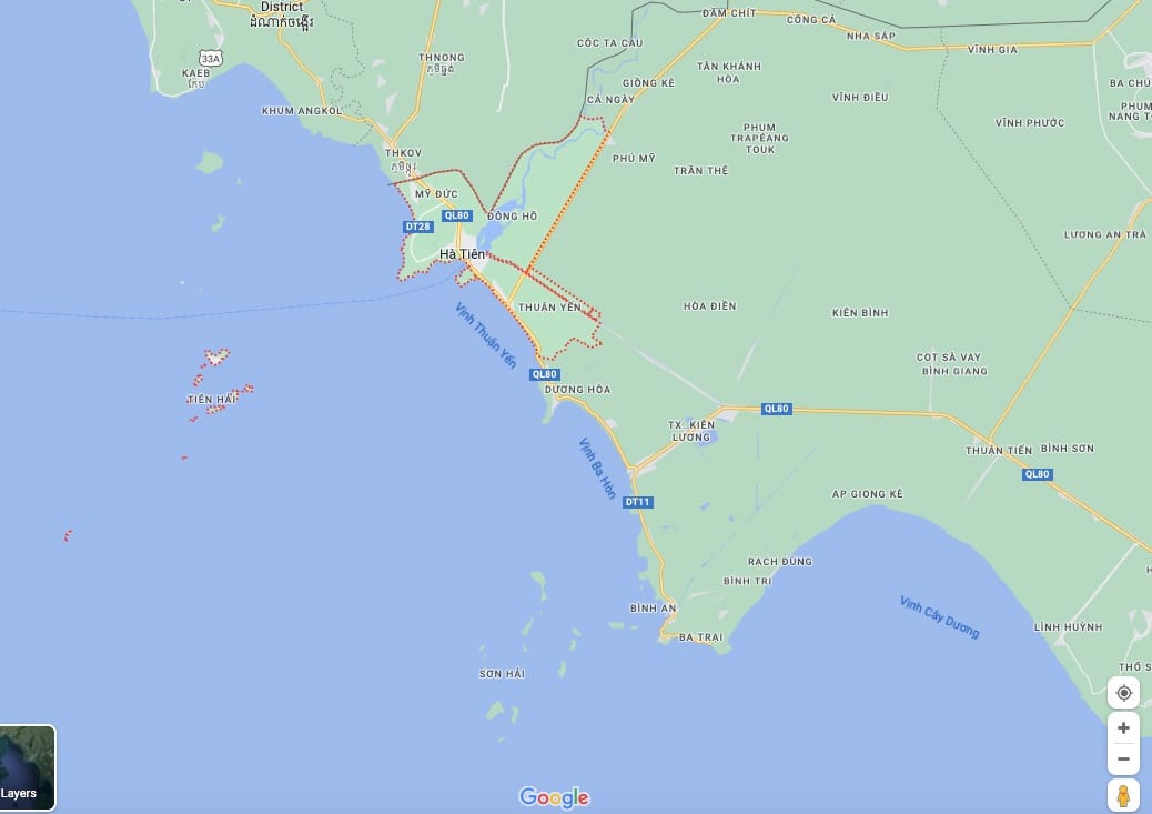 map ha tien