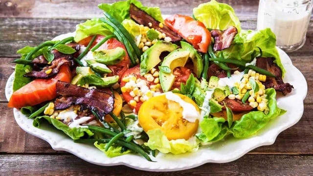 Mixed vegetable salad