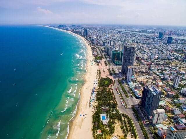 My Khe Beach in Da Nang is listed among the top 10 most beautiful beaches in Asia, according to Tripadvisor