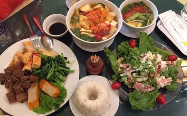 Food Presentation At Nang Tam Feels Like a Homely Vietnamese Feast