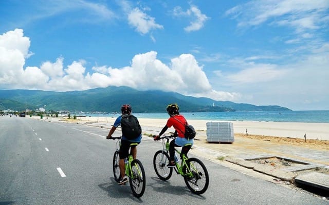 Go coastal biking in Vietnam