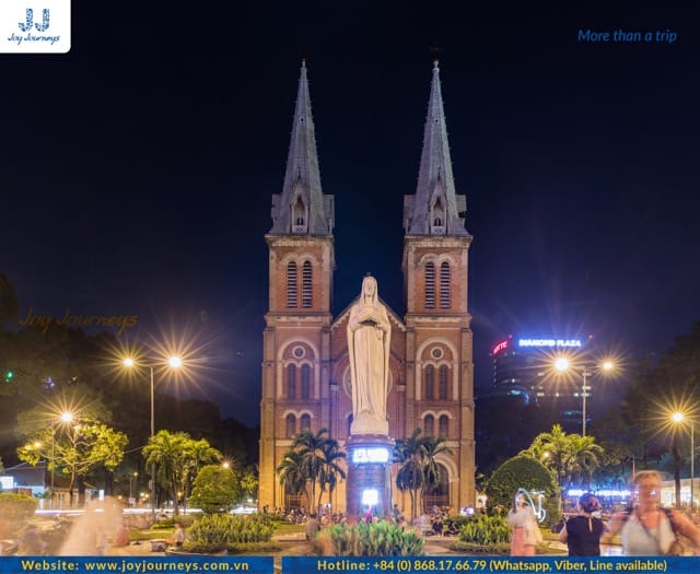 Seeing the Unique Saigon Notre-Dame Cathedral in Your Cyclo Tour