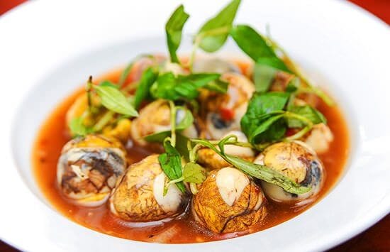 quail balut eggs
