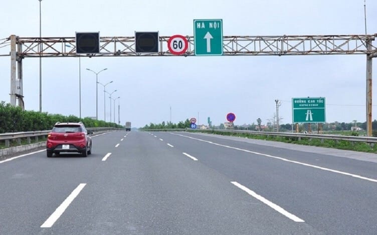 For example, this sign is indicating a speed limit of 60 km/h