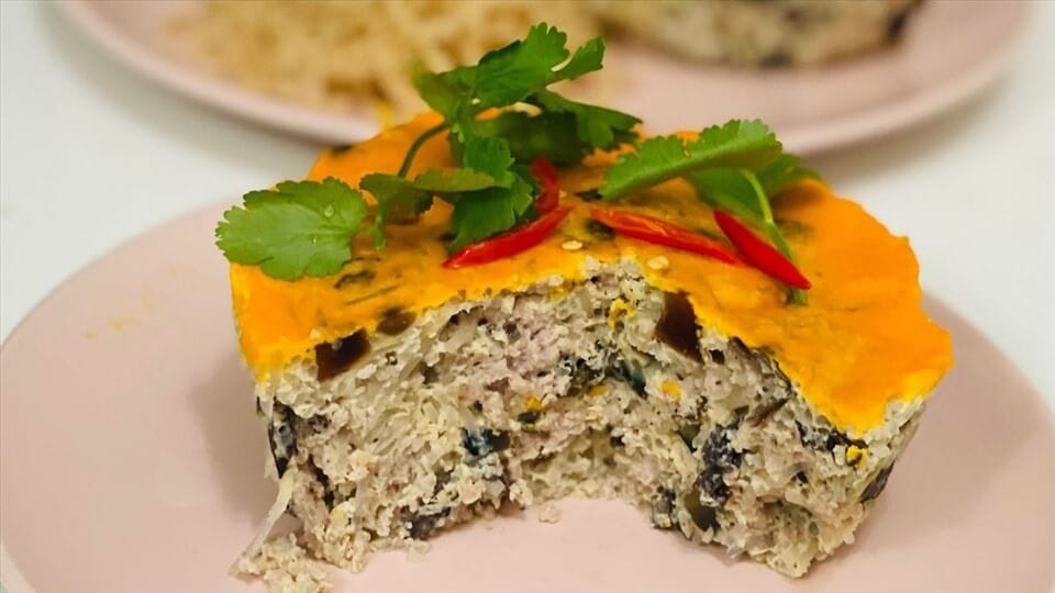 steamed egg meatloaf