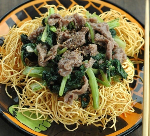 Vietnam Fried Noodles With Beef