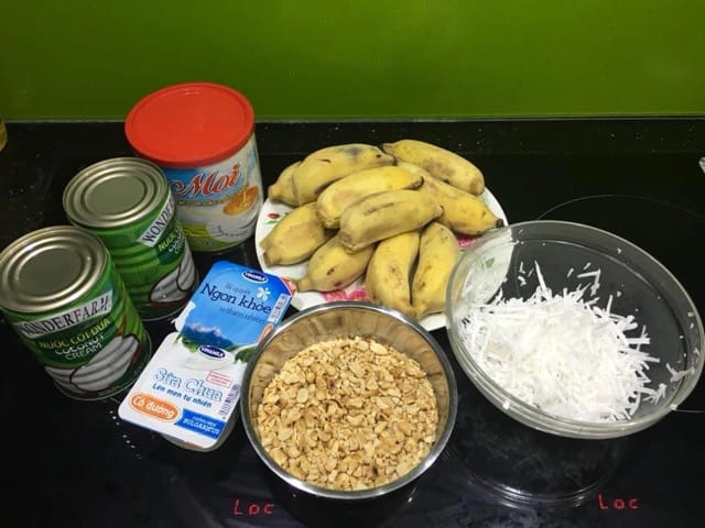 Banana Ice Cream Ingredients - Source: Internet