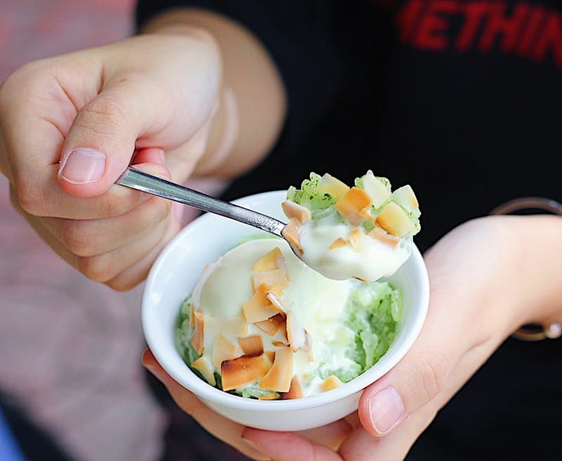 Ice Cream With Sticky Rice - Source: Internet