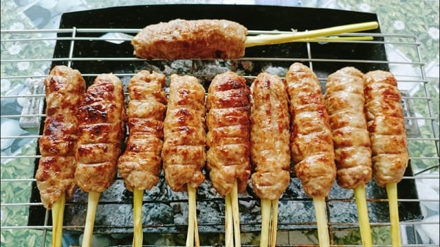 Nem Lụi Is Tasty And Easy To Find In Every Food Market