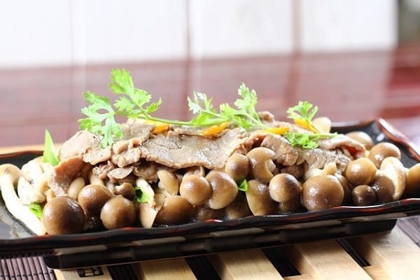 Sauteed Mushroom With Beef