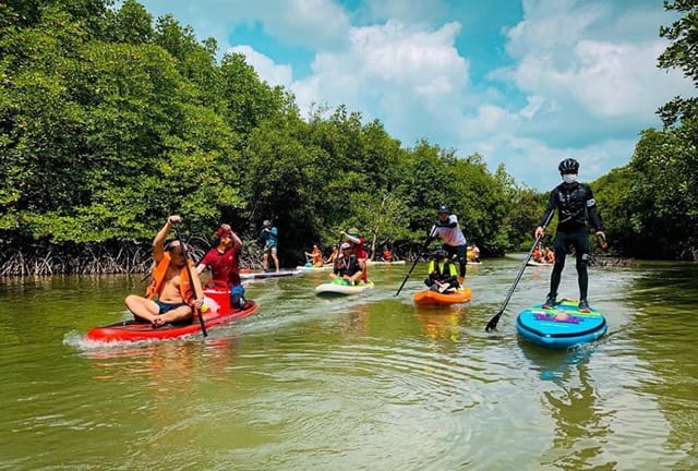 Kayak in Can Gio