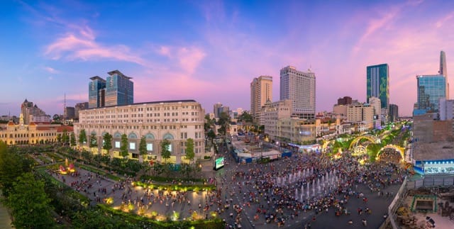 Nguyen Hue Walking Street