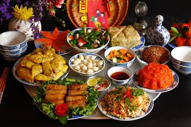 Traditional Dishes of Vietnamese Spring Celebration