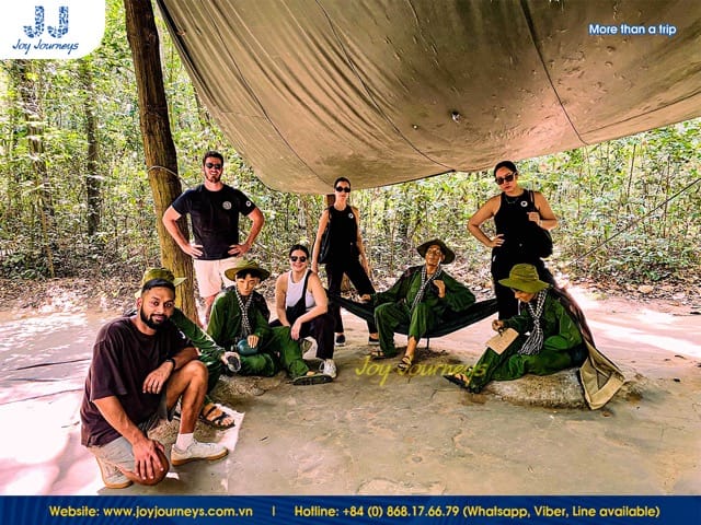 Cu Chi Tunnel with Joy Journeys