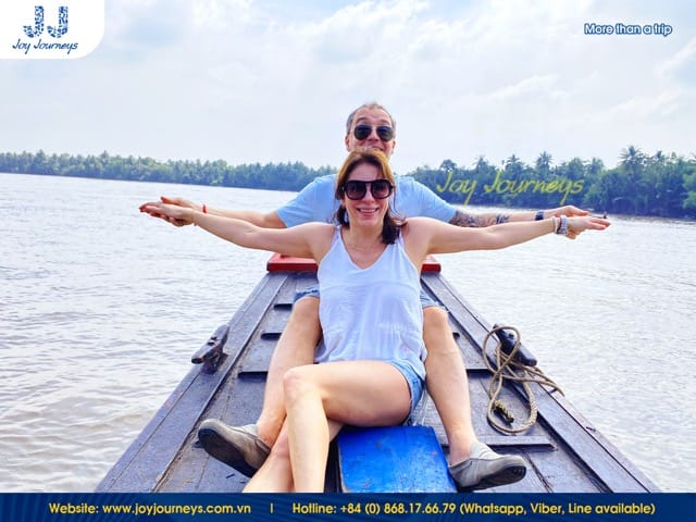 Wearing Light Clothes in Mekong Delta tour 