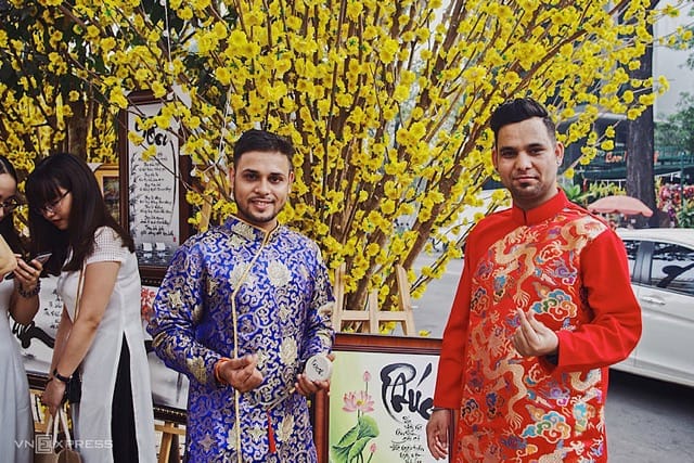 You Can Try Ao Dai on in Festivals