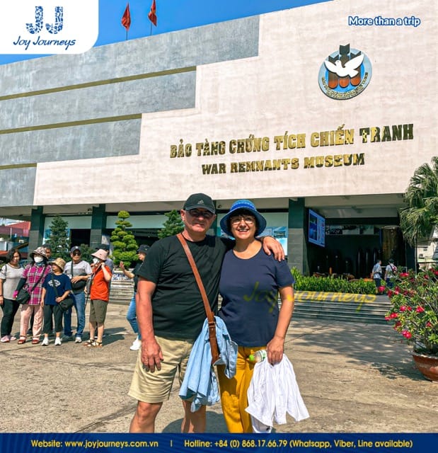 Check in the War Remnants Museum with Joy Journeys