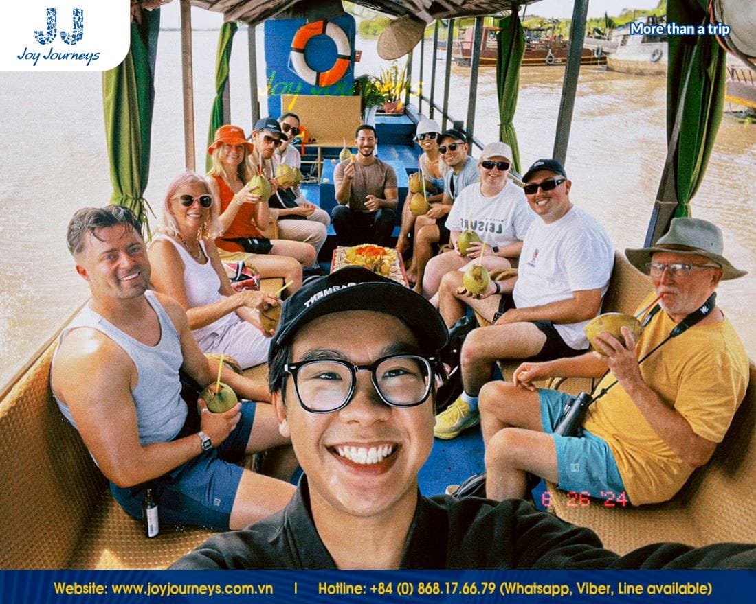 Joy Journeys' tour guides will be the bridge between foreign tourists and Vietnam