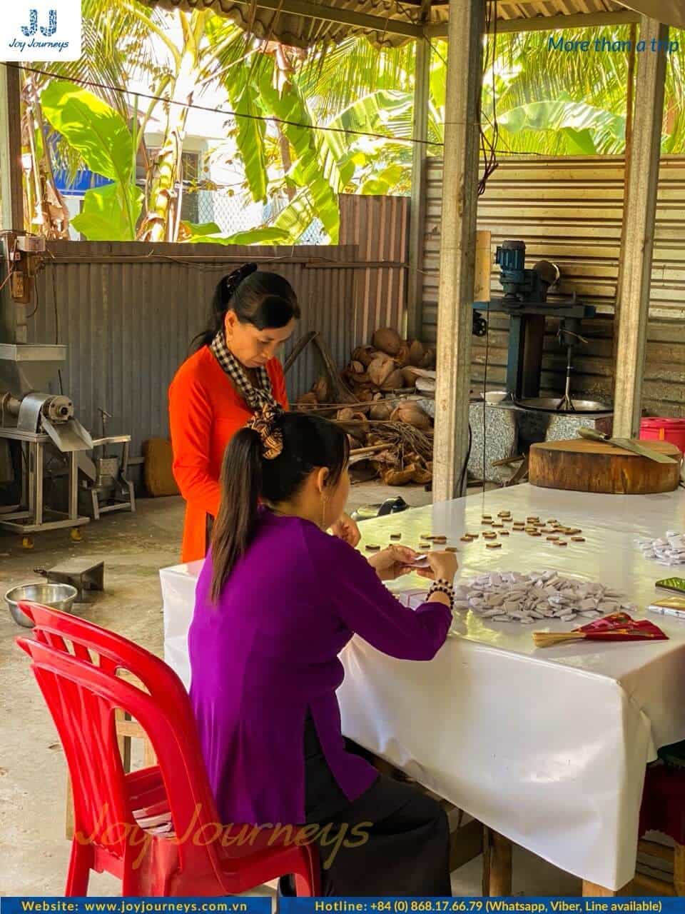 coconut candy factory
