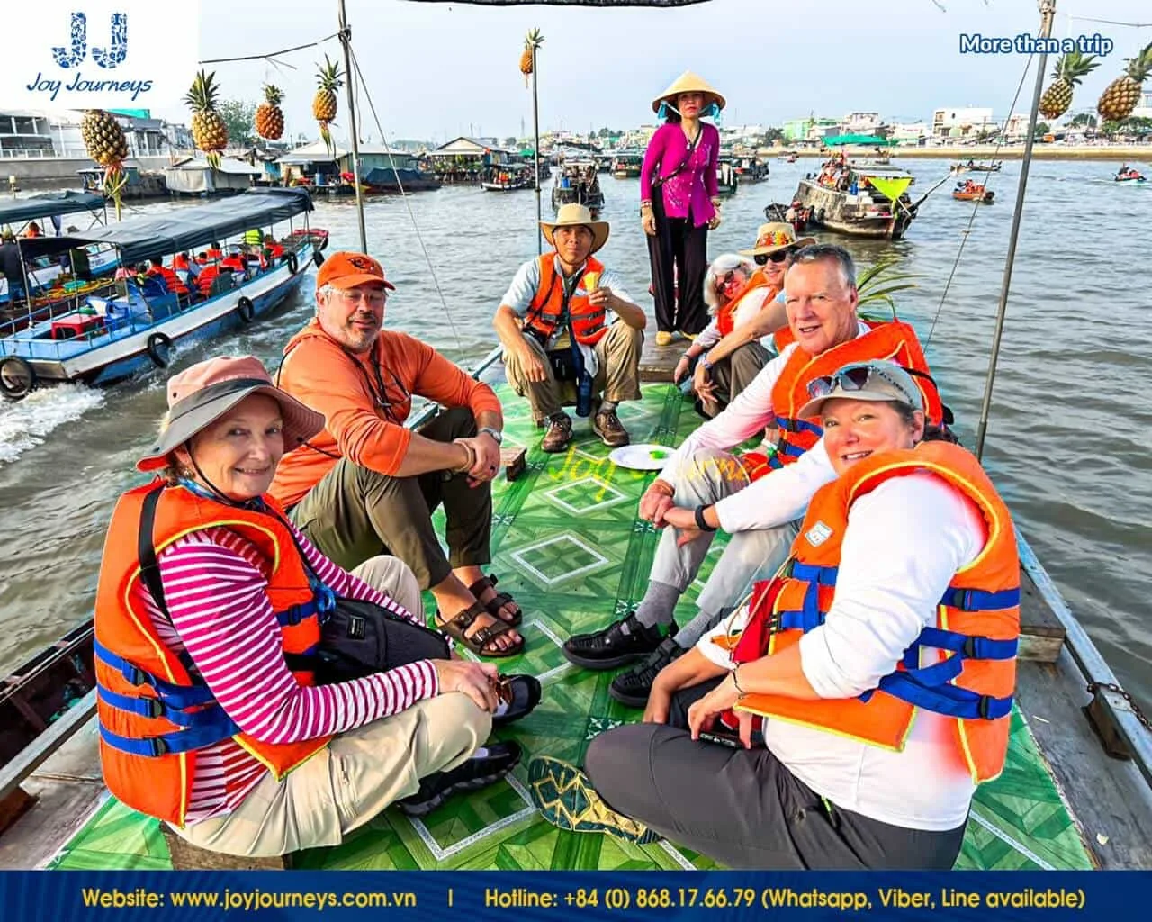 morning cai rang floating market