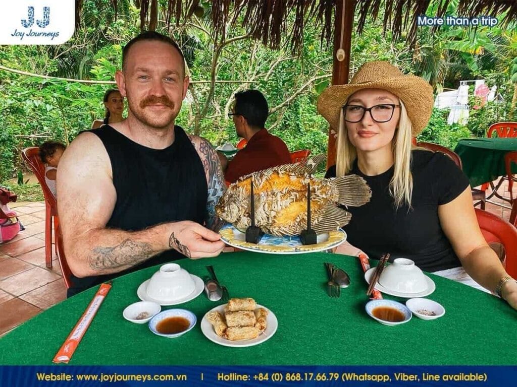 Ben Tre fruit orchard tour with lunch