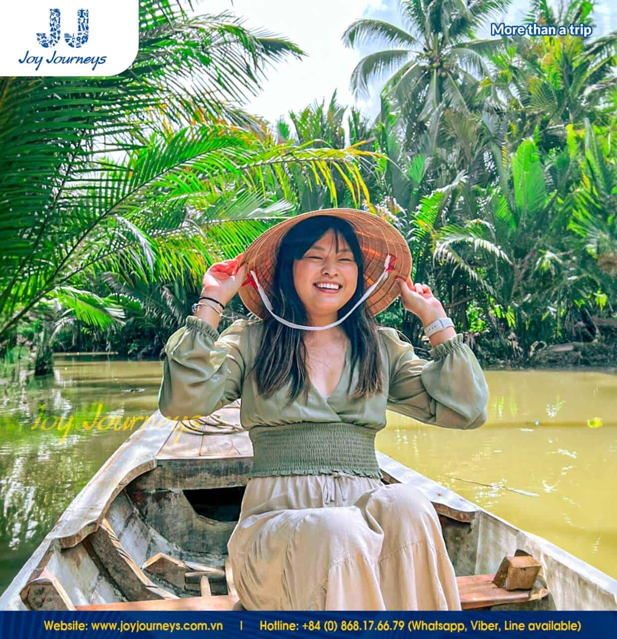 enjoy a peaceful boat ride