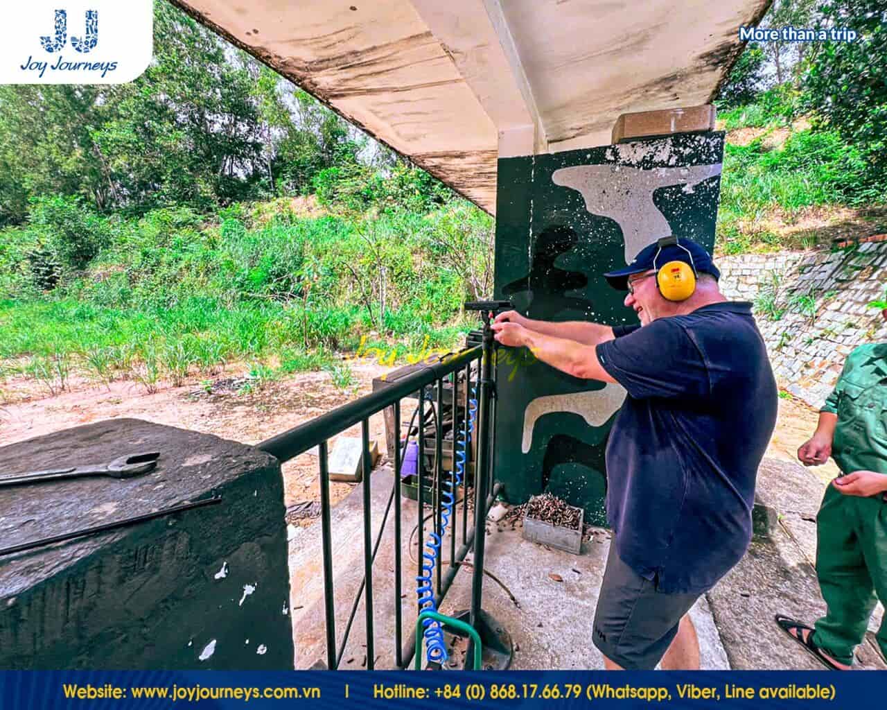 shooting skills cu chi tunnels