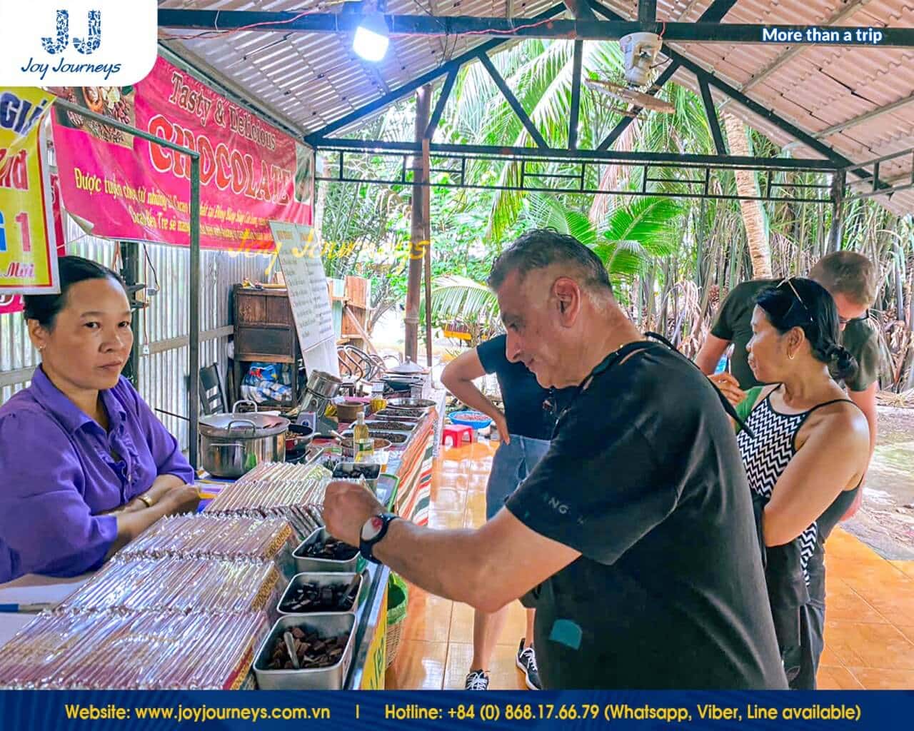 experience coconut candy making