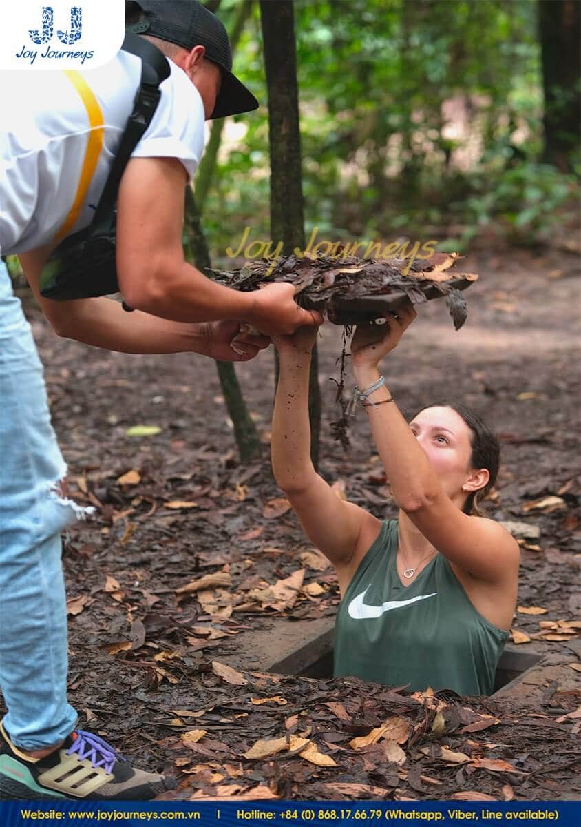 Explore Cu Chi Tunnels
