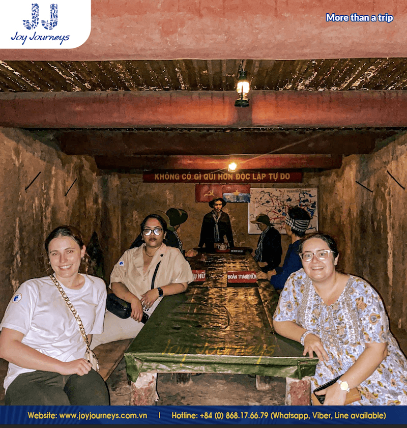 life in the Cu Chi Tunnels during the war