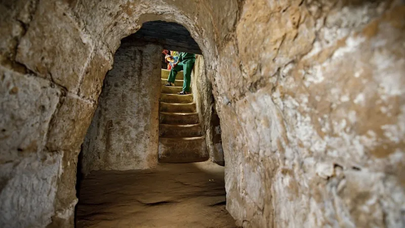 Cu Chi Tunnels Map Ben Dinh 