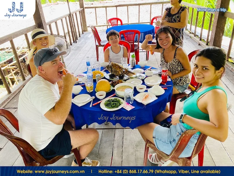 Enjoy a Traditional Mekong Delta Lunch