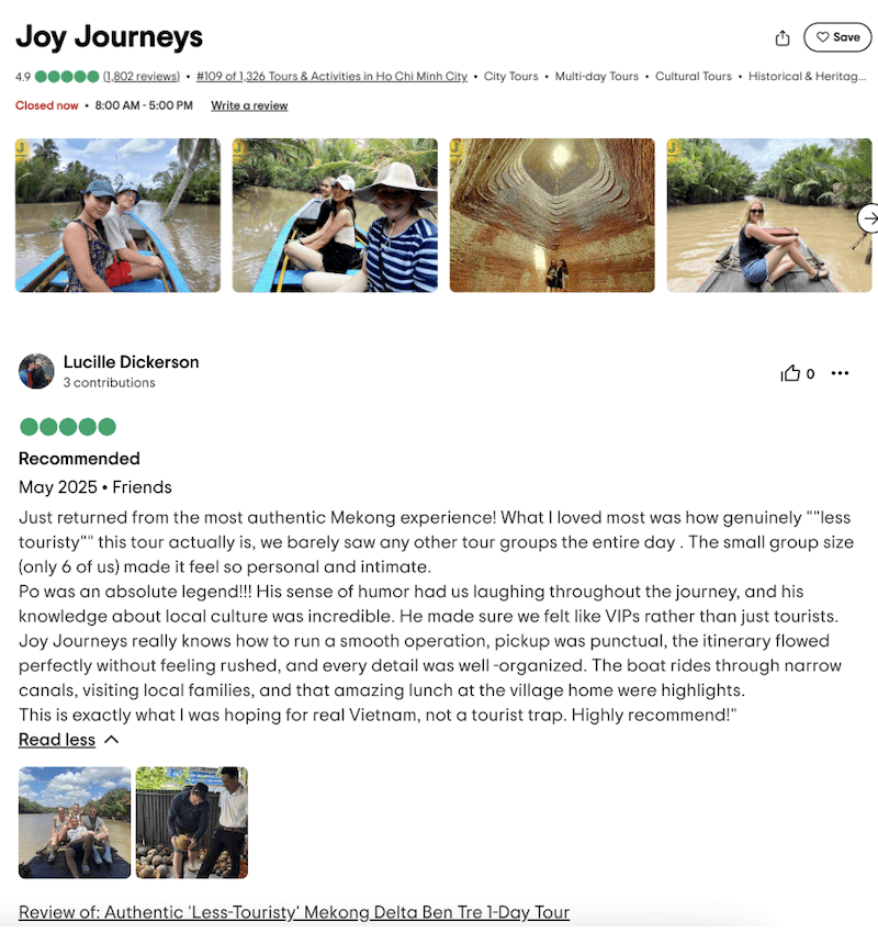 Read Recent Reviews