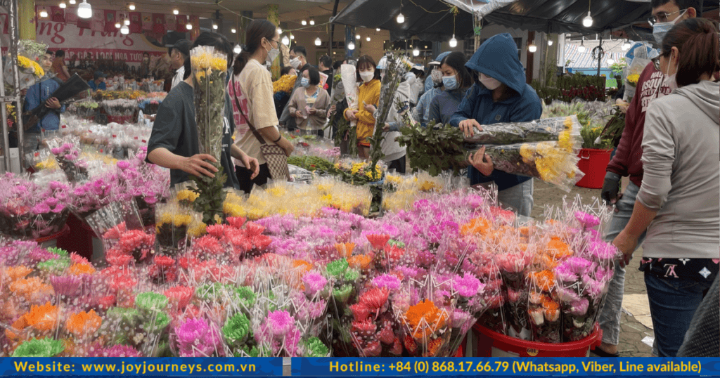 Flower Market Saigon: Explore Ho Thi Ky And Local Delights