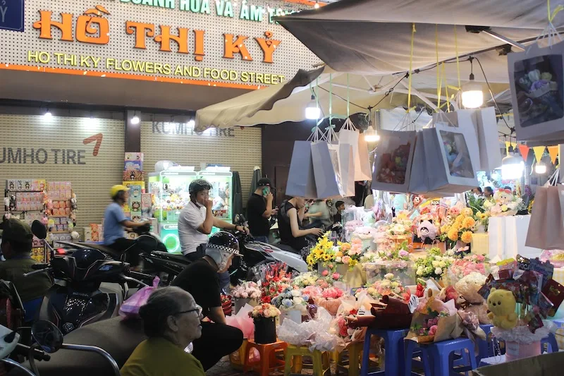 Ho Thi Ky Flower Market